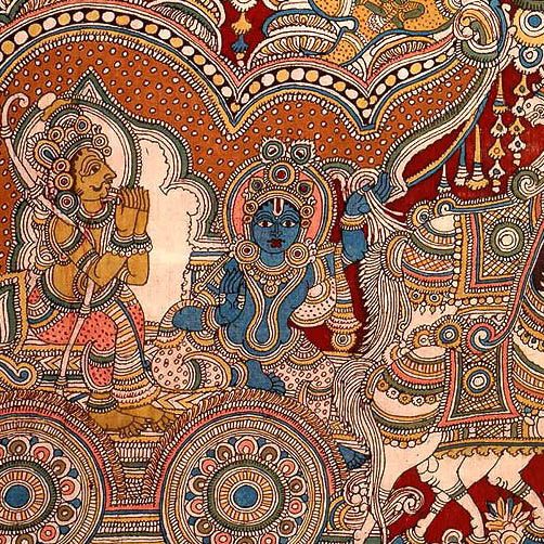 Подробнее о статье Искусство Каламкари – традиционная роспись ткани